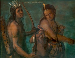 Barbarian Indians, c.1715